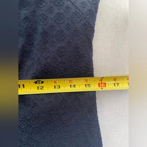 Theory Constance Altai wool blend textured sleeveless shift dress Sz 10 - Picture 9 of 16